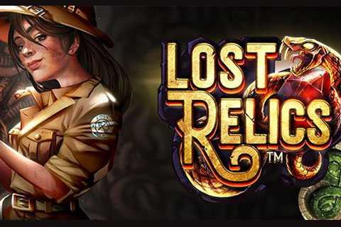 logo Lost Relics NetEnt slot